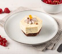 Пирожное Чиа-персик