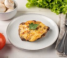 Мясо по-купечески запеченное