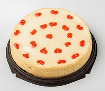 Чизкейк с клубничной начинкой