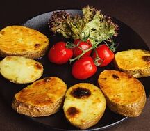 Картофель на мангале