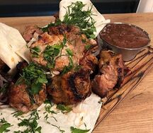 Шашлык из cвинoго карбонада