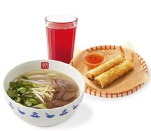 Ланч №9: суп на выбор, Нэм Том (2 шт.), Морс