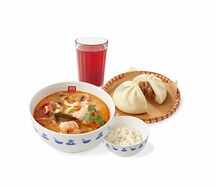 Комбо №3: Том Ям, Пигоди с курицей терияки, Морс