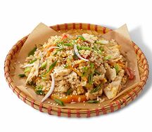 Вок с рисом и курицей