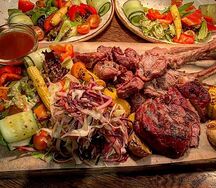 Шашлык из каре ягненка