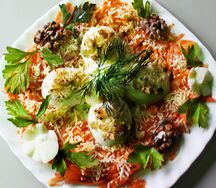 Салат Янтарное лукошко