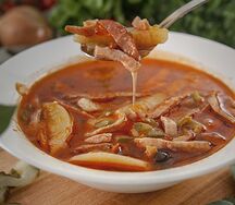 Соляночка с картошкой