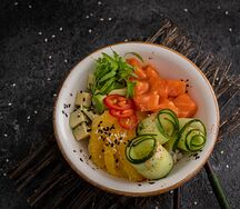 Поке Лосось-юдзу