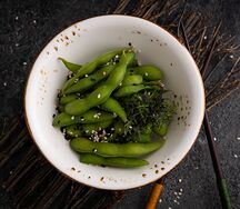 Эдамамэ с солью
