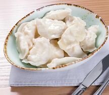 Вареники с картофелем и грибами