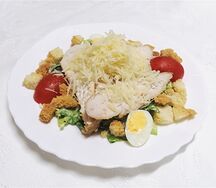 Цезарь с курицей