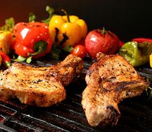 Шашлык из корейки