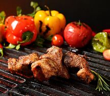 Шашлык из свиных ребер