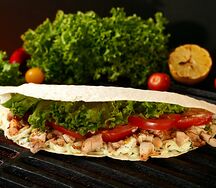 Кесадилья со свининой