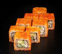 Калифорния с крабом