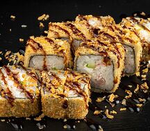 Темпура тунец с крабом