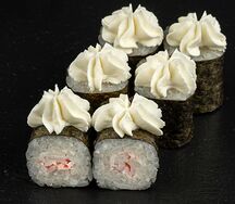 Мини-ролл с крабом