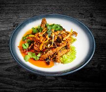 Мясо веревочки по-китайски