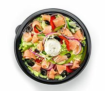 Салат Лосось крем-чиз