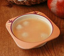 Супчик с куриными фрикадельками