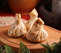 Жареные хинкали Жульен