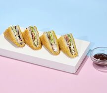 Сэндвич с беконом барбекю