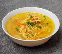Суп-лапша из домашней курочки 