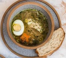 Суп лапша куриный
