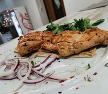 Шашлык из куриной грудки халяль