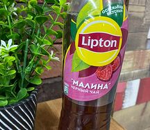 Чай черный Липтон малина