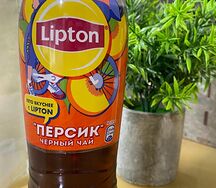 Чай Lipton Чёрный персикк