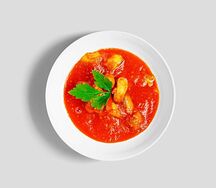 Суп с морепродуктами мексиканский