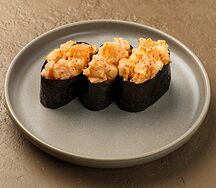 Спайси-суши с креветкой