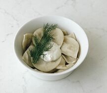 Вареники картофель-грибы