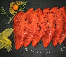 Нерка филе слабосоленая