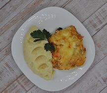 Горбуша запеченная с картофельным пюре Вкусно&Сытно