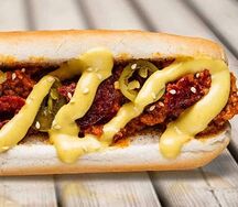 Хот-Дог мясной chili