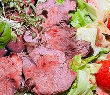 Стейк салат