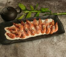 Креветки в сливочном соусе