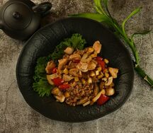 Рис со свининой