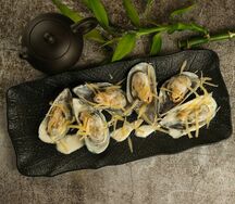 Мидии в сливочном соусе