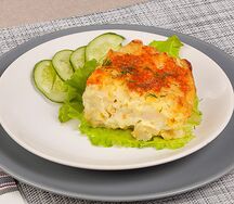 Запеченный с сыром картофель