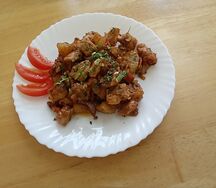Жаркое с курицей