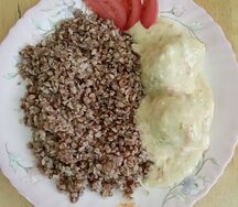 Гречка отварная