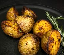 Картофель на мангале