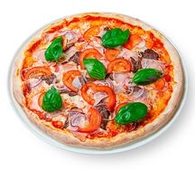 С ростбифом, беконом и окороком