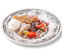 Штрудель с грушей