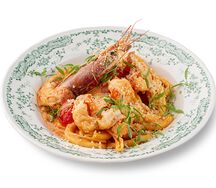 Казаречче с креветкой