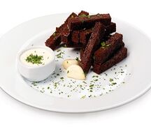 Гренки чесночные
