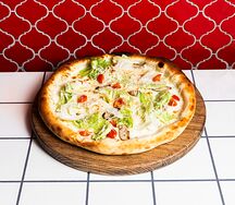 Пицца Альфредо с курицей